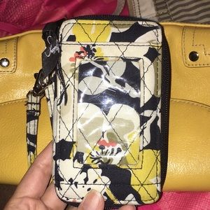 Vera Bradley iD wristlet wallet